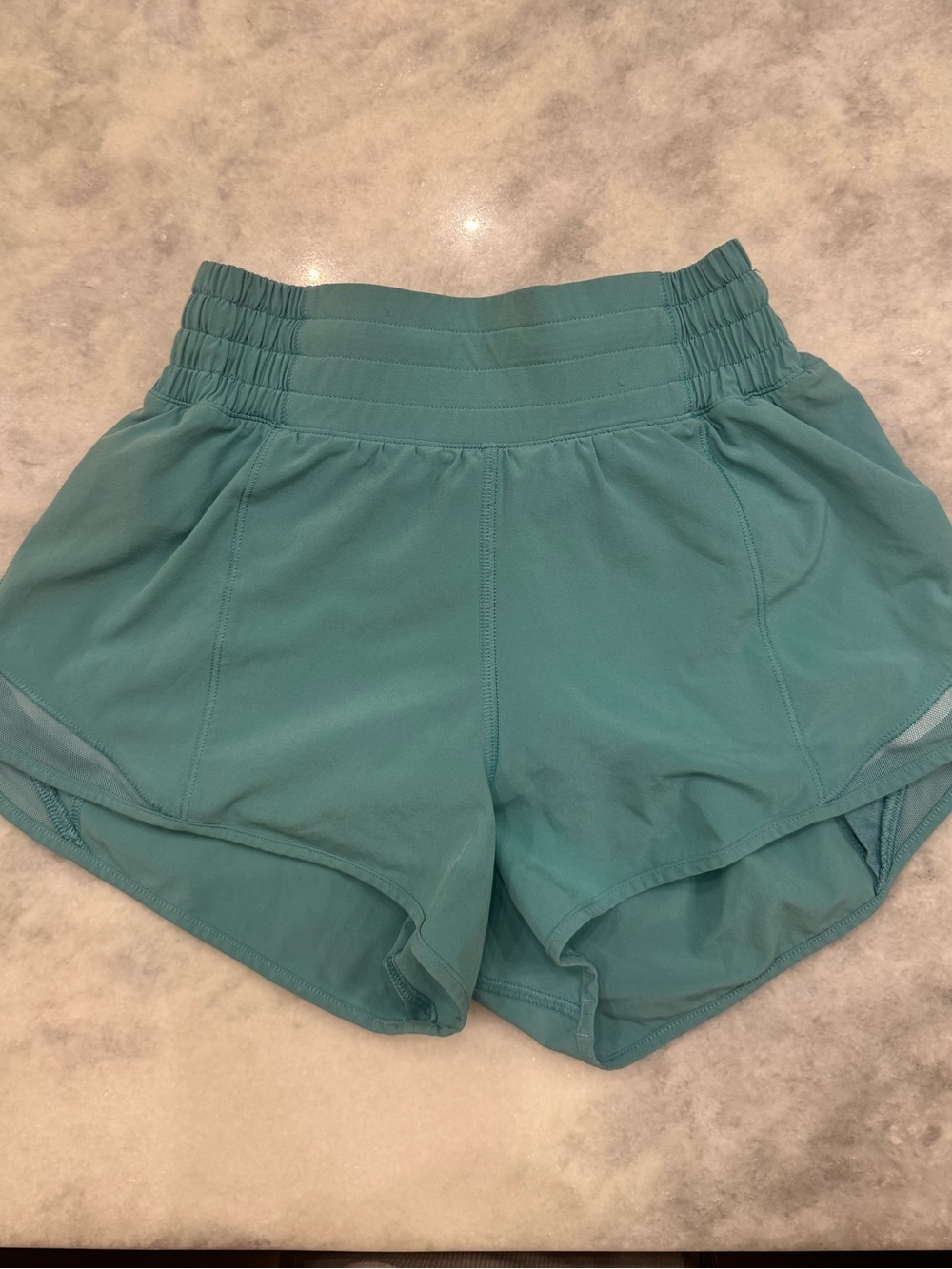 Lululemon Athletica Teal Hottie Hot Shorts